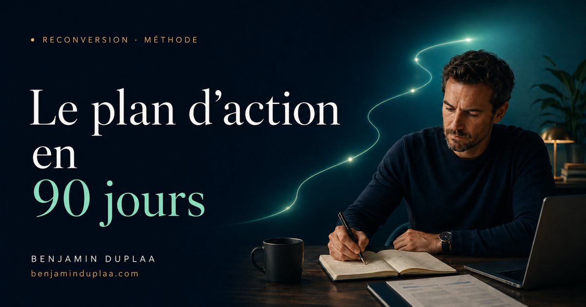 Reconversion : le plan d'action en 90 jours